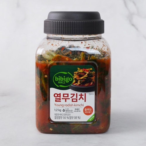 CJ제일제당 비비고 열무김치 용기형 1.2kg
