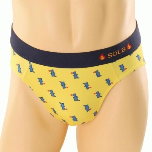 솔브 엔터 팬티 삼각 남자삼각 남성삼각 남자팬티 남자속옷 남성속옷 SMP6105YECSG