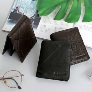 심플 남성 중지갑 카드 명함 20대 선물 30대남성중지갑 WFJY0WP