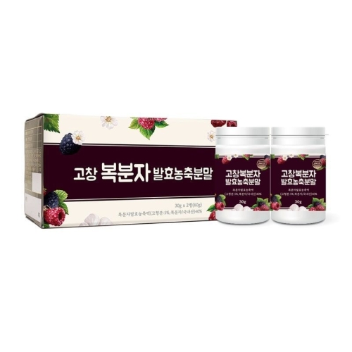 화인에프티 고창복분자 발효농축분말 30g