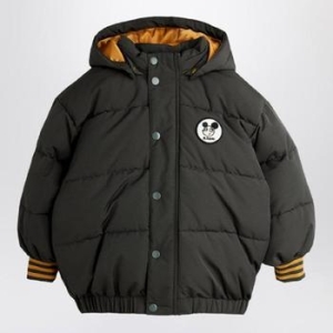 MINI RODINI Black Ritzratz patch puffer 2571010499NY/XL_MIRO-BLK