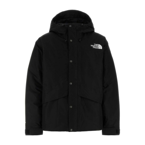 노스페이스 로고 자수 스냅 버튼 후드 다운 재킷 NF0A8D1V JK31