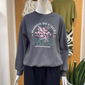 클리지 DP01 파리스 플라워 라운드 맨투맨 대동 CP7WTS05 S41266521