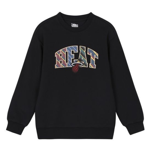 NBA-KIDS KIDS MIA 아플리케 부클자수 기모 맨투맨 K224TP060P/SET K224TS060P