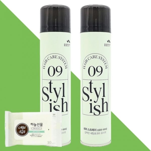 꽃을든남자 헤어케어 시스템 헤어 스프레이 상큼한 허브향 300ml