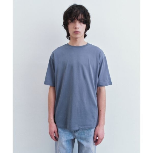 인사일런스 INSILENCE ltlt셀럽픽gtgt 수피마 코튼 프리미엄 티셔츠 BLUE GREY IM2C2TO01BY 93284