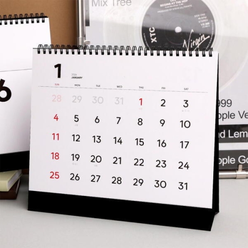 워너디스  2026 비기닝 심플 데스크 캘린더 가로형