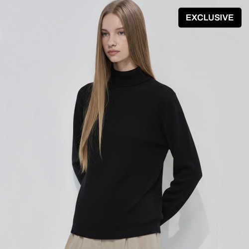 레노마 더 더 캐시미어100% 터틀넥 니트-O7G4RKPO060