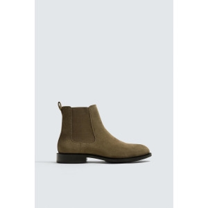 자라 레더 첼시 부츠 토프 그레이 455035348