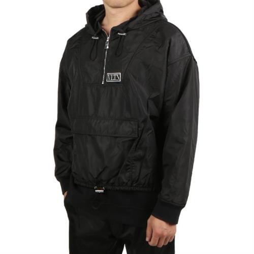 발렌티노 WV3MF18H 7GB 0NO 로고 후드 자켓