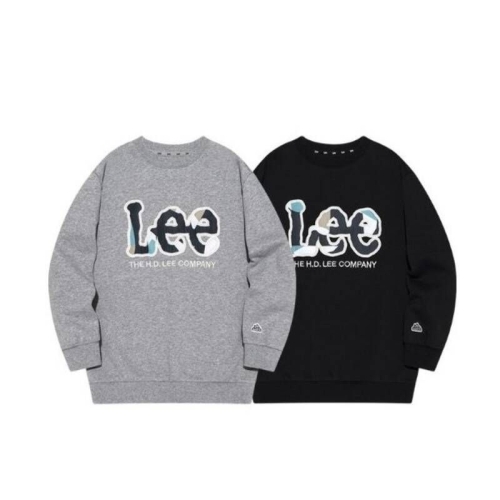 LEE  카모 트위치 오버핏 기모 스웨트셔츠 LK2404CR40