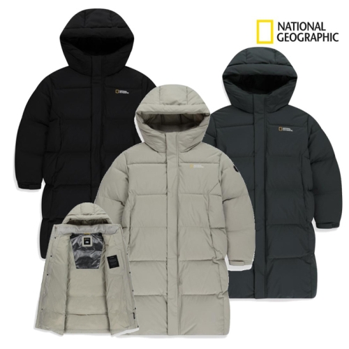 내셔널지오그래픽키즈 카이만 구스 다운 겨울 점퍼 (K254UDW340)