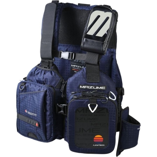 마즈메  낚시조끼 구명조끼 레드문 라이프 재킷 MZLJ-827 바다낚시 앵글러