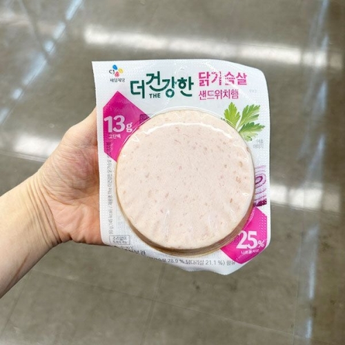 CJ제일제당  더 건강한 닭가슴살 샌드위치햄 90g