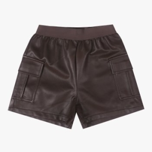 일로딜로 모던 레더 카고 숏팬츠 IDPL2580Z