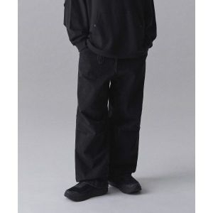 무신사 스탠다드 MUSINSA STANDARD 시티 레저 벨티드 데님 파라슈트 팬츠 워시드 블랙 MMDNP901-WC 439622
