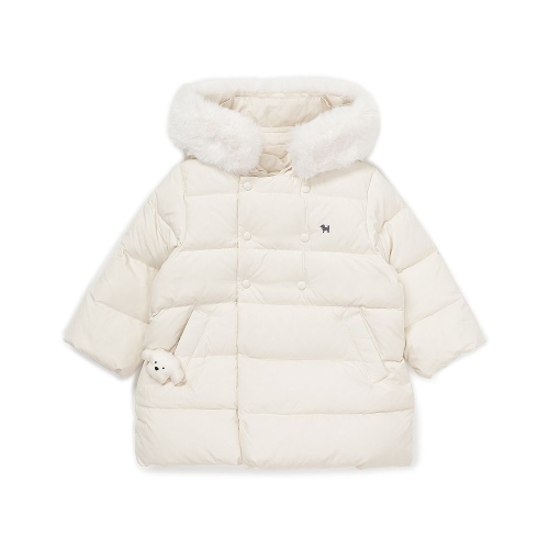 블루독베이비 블루독 베이비 45-C14-114-06 CR 더블버튼롱덕다운점퍼