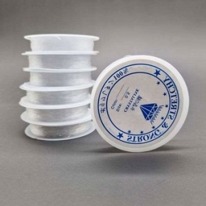 비즈  공예줄 우레탄 0.4mm 목걸이줄 공예 투명줄 팔찌줄 WFJTZ1L