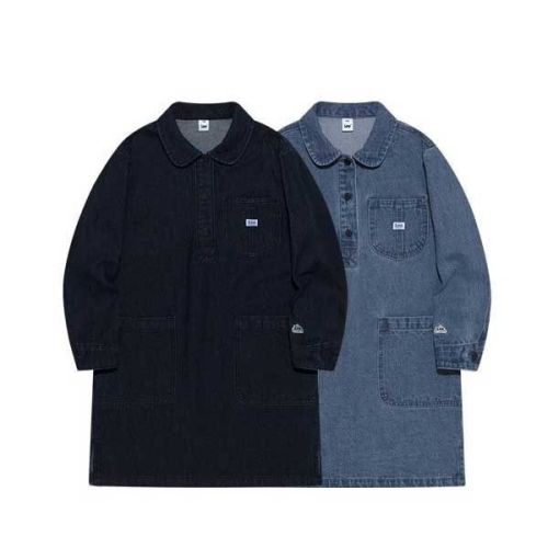 LEE  키즈 데님 카라 레귤러핏 원피스 L403OP72 706246