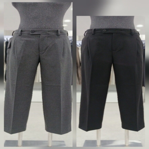 ANDZ 남자 와이드핏 원턱 슬랙스 2종 HZF4PP1107_GN