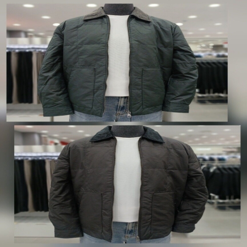 ANDZ 배색 덕다운 경량 패딩점퍼 2종 HZF4JP1102_GN