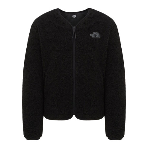 노스페이스 NFM_NJ4FR85A_BLK_ 여성 캠프사이트 EX 플리스 가디건 NJ4FR85A_BLK