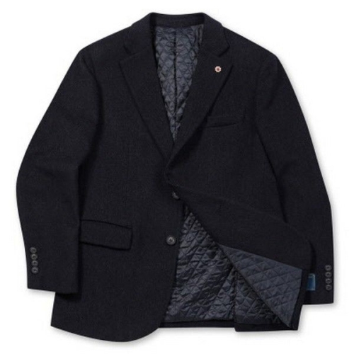 브렌우드 울캐시미어 브러쉬드 퀼팅 자켓_BRJBW25531NYX