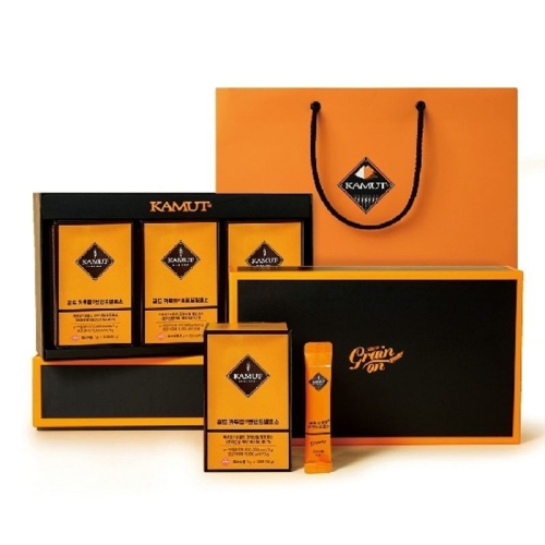 그레인온 골드카무트 브랜드밀 효소 3g 30포 3개입 선물세트