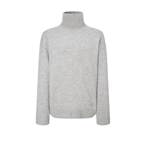 헤지스레이디스 여성 캐시미어 블렌디드 터틀넥 풀오버 HSSW5DP03