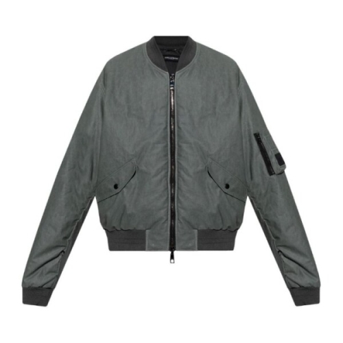 돌체앤가바나 봄버 자켓 FW24 G9BBMT FU4L4N9299 3652656 GREY