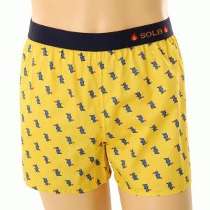 솔브 엔터 트렁크 남자팬티 남자속옷 남성속옷 SMT6105YECSG