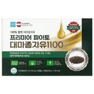 우리바이오 프리미어 파이토 대마종자유1100 90캡슐