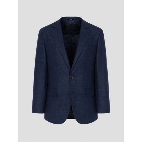 갤럭시 라이프스타일 라이프스타일 울 스타체크 플란넬 인퀼팅 재킷 네이비 GC5X11M15R