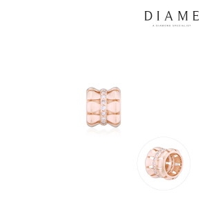 아미  다이 온라인 보우보우 18K골드 랩그로운 다이아몬드 펜던트 FGDM1305W