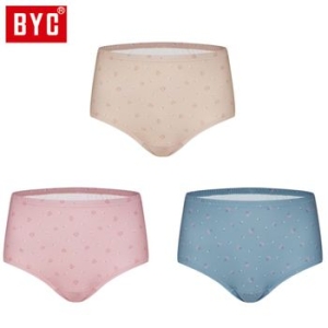 BYC RHCG8869 여성 60수맥시 3매입 삼각팬티 DOLF5201
