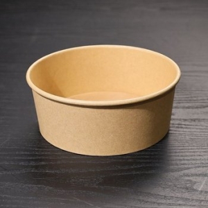 크래프트  종이 용기 160파이 900ml 컵 300개 WFK1KMY