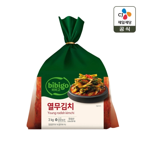 CJ제일제당 비비고 열무김치 3kg