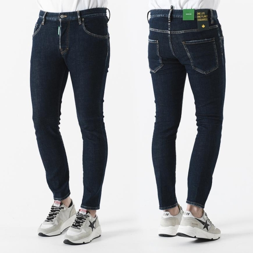 디스퀘어드2 디스퀘어드 원 플래닛 스케이터진 진청 S78LB0075 S30838 470