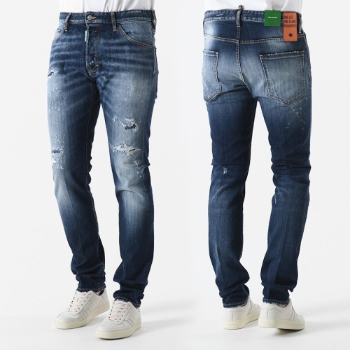 디스퀘어드2 디스퀘어드 원 플래닛 쿨가이진 블루 S78LB0077 S30819 470