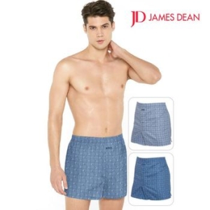 제임스딘 YBQQ1211 남성 60수 주자면 트렁크 남자 팬티 3매입