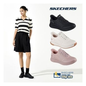 스케쳐스 SKECHERS 최신상 여성용 밥스 스쿼드 슬립인스 887570