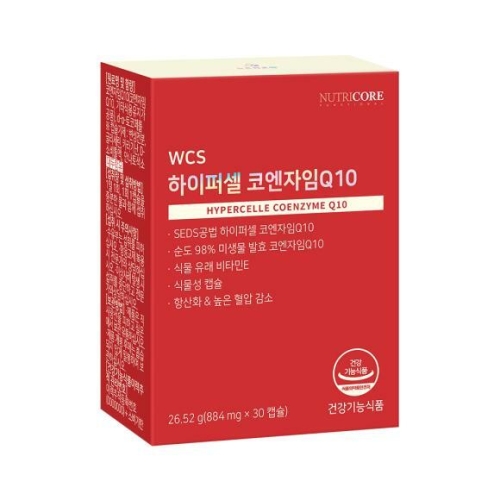 뉴트리코어 하이퍼셀 코엔자임Q10 30캡슐