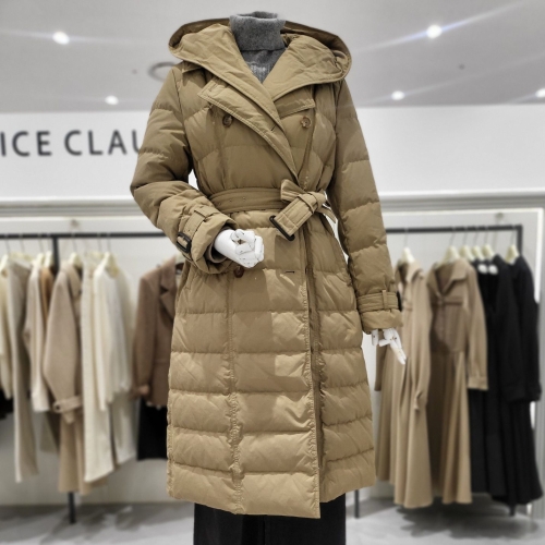 나이스클랍 구스 다운 더블버튼 버버리 패딩A254PWDA14