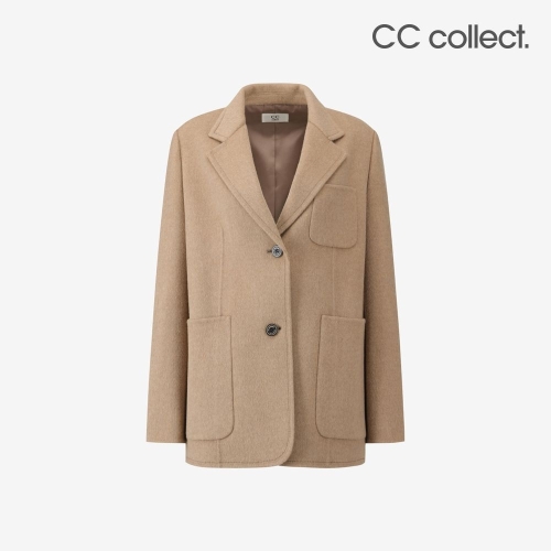 씨씨콜렉트 여성 테일러드 싱글 핸드메이드 자켓 C254MSJ155