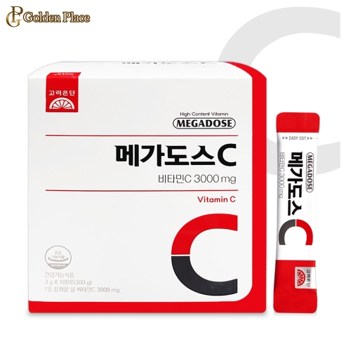 고려은단 메가도스C 3000 3g 100포 빠른배송