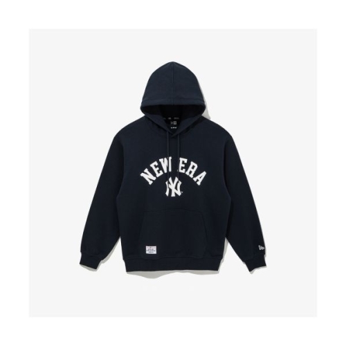MLB NEW ERA 뉴욕 양키스 로고 후드 다크 네이비 14742011