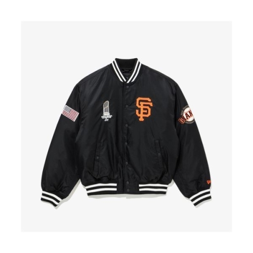 MLB NEW ERA 샌프란시스코 자이언츠 월드시리즈 챔피언스 재킷 블랙 14742012