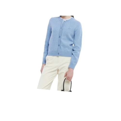 알파 여성 카 크루넥 가디건 AF309E-55NHBP 스카이블루