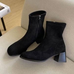 홀릭 HSM028 여자 롱부츠 발편한 워커 스웨이드 부츠-WFE0152