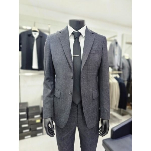 지이크 차콜그레이 슬럽 울혼방 슬림정장F2315GYC_BP